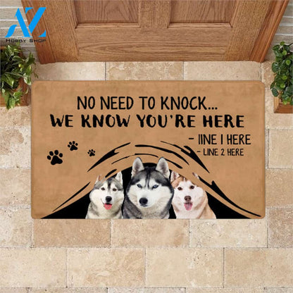 Husky M288 Camping Custom Doormat All Over Printed (6228)