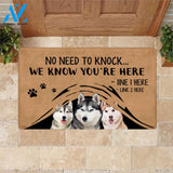 Husky M288 Camping Custom Doormat All Over Printed (6228)