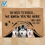 Husky M288 Camping Custom Doormat All Over Printed (6228)