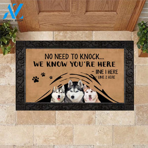 Husky M288 Camping Custom Doormat All Over Printed (6228)