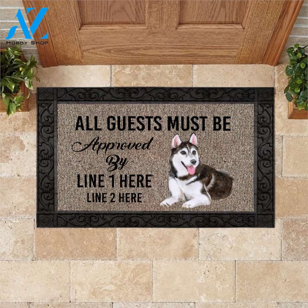 Husky M289 Custom Doormat All Over Printed (6228)