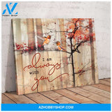 I Am Always With You Hummingbird Wall Art Canvas