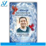 I Am Always With You, Upload Photo Personalized Canvas