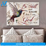 I Am God Hummingbird Wall Art Canvas