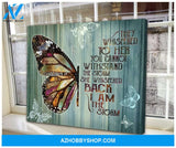 I Am The Storm Butterfly Wall Art Canvas