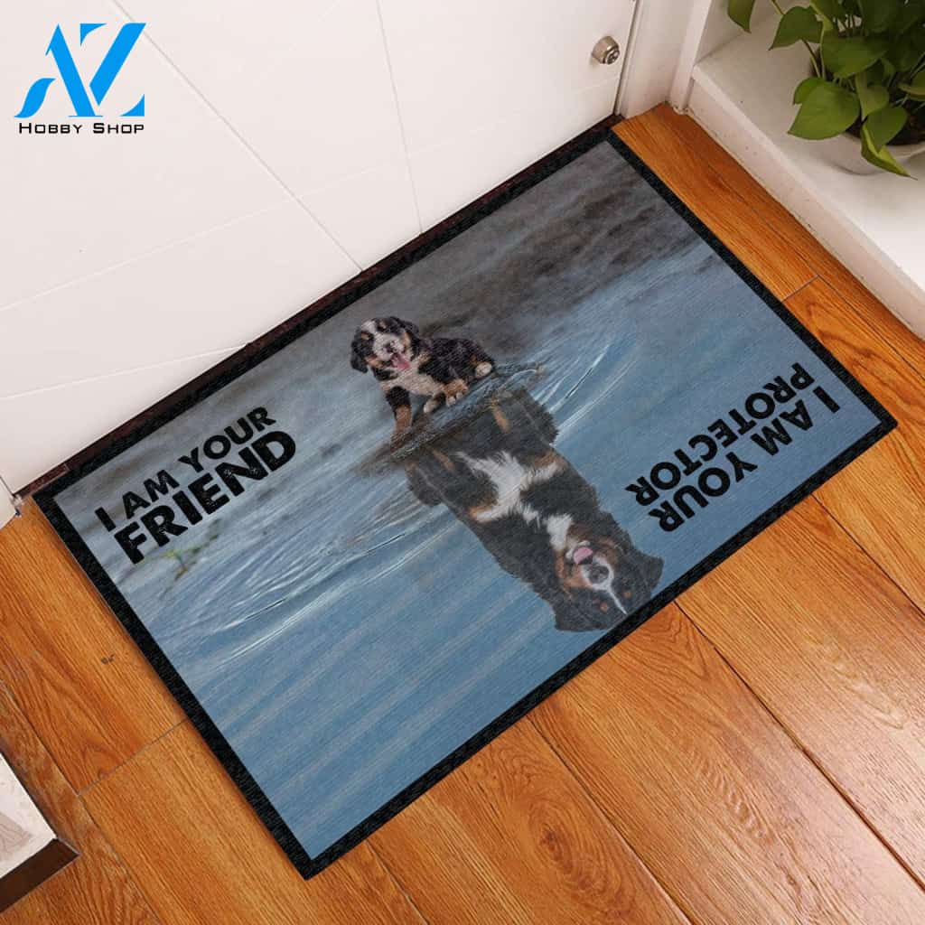 I Am Your Bernese Mountain Dog Funny Doormat Gift For Dog Lovers Birthday Gift Home Decor Warm House Gift Welcome Mat