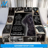 I Am Your Friend I Am Your Labrador Dog Blanket Gift For Dog Lovers Birthday Gift Home Decor Bedding Couch Sofa Soft and Comfy Cozy
