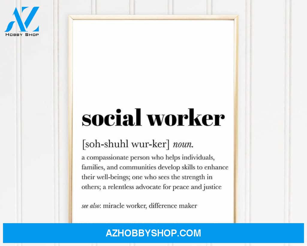 I am Your School Social Worker Canvas And Poster, Canvas Wall Art, Wall Decor Visual Art