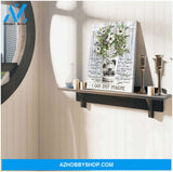 I Can Only Imagine Barn and Cow Canvas Wall Art Decor