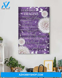 I Can Only Imagine - Butterfly Canvas Wall Art