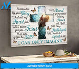 I Can Only Imagine - Jesus Canvas Wall Art - Jesus Landscape Canvas Wall Art