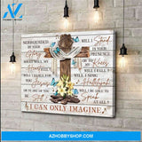 I Can Only Imagine Lyrics The Cross Mercyme Butterfly Poster Canvas Poster Canvas