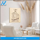 I choose you - Personalized Canvas
