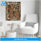 I find you and I choose you deer couple - Personalized Canvas