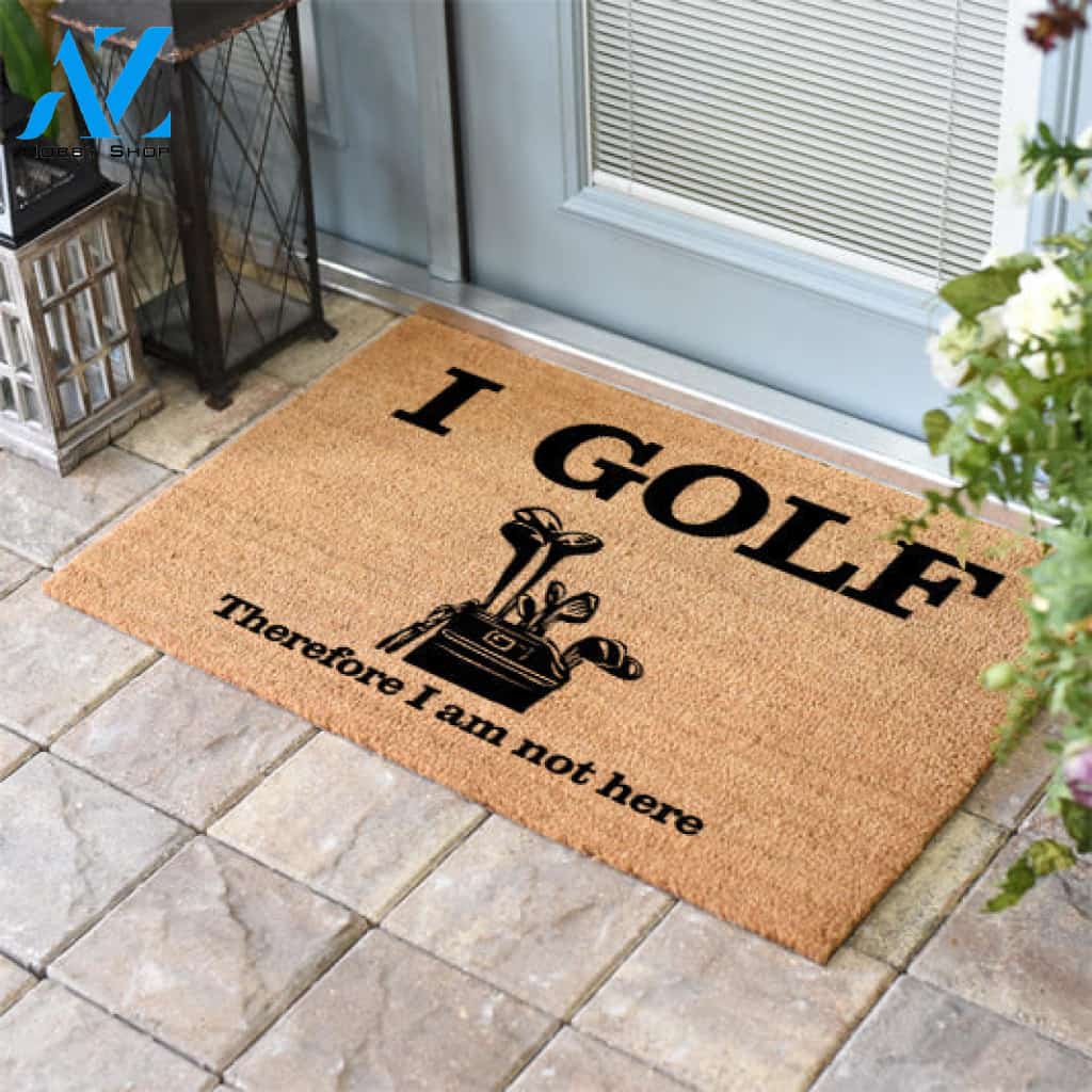 I Golf Therefore I Am Not Here