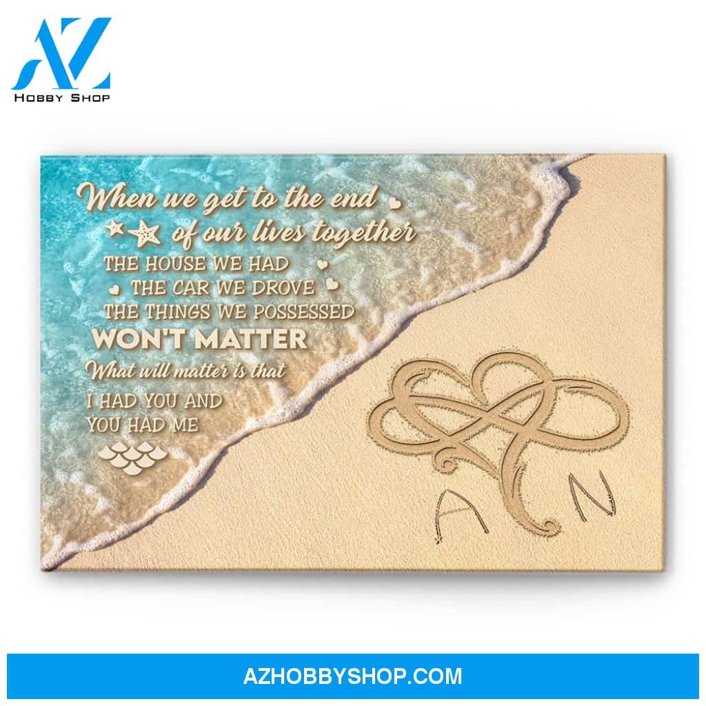 I Had You And You Had Me, Family Custom Canvas & Poster, Gift For Couples/Partner