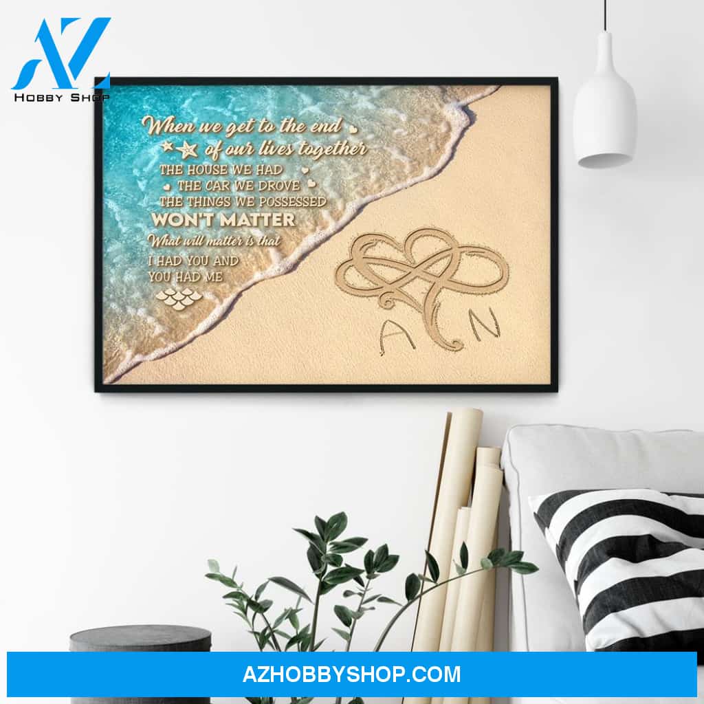 I Had You And You Had Me, Family Custom Canvas & Poster, Gift For Couples/Partner
