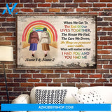 I Had You And You Had Me, LGBTQ+ Custom Poster, Canvas, Gift For LGBTQ+ Couple, Partner