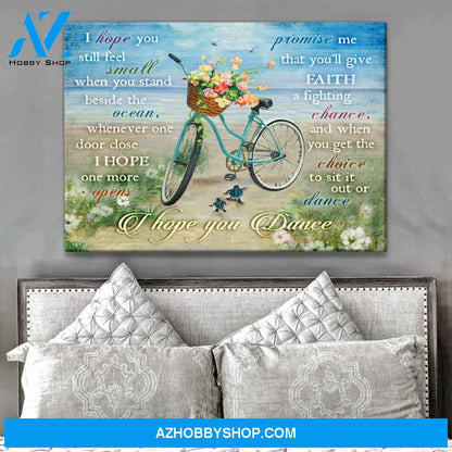 I Hope You Dance Canvas Wall Art