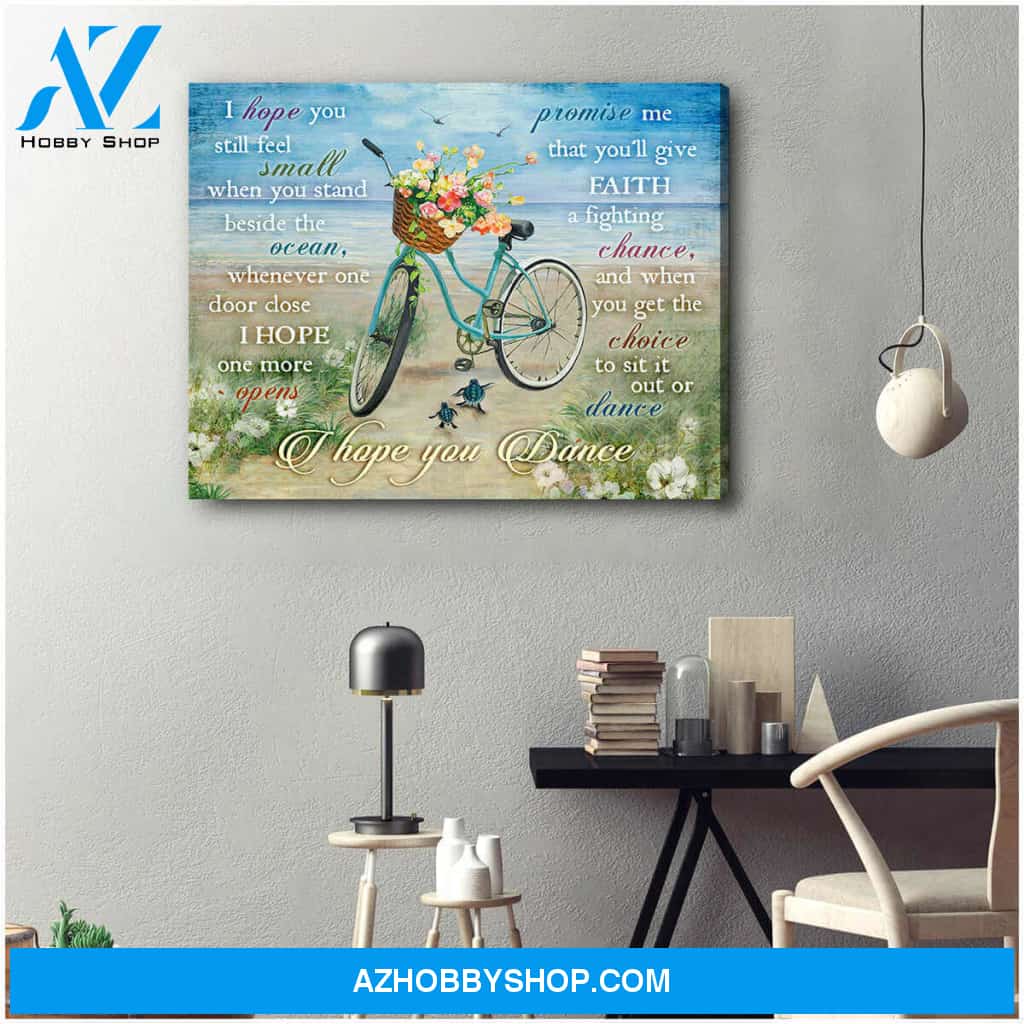 I Hope You Dance Canvas Wall Art