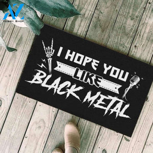 I hope you like black metal Doormat | Welcome Mat | House Warming Gift