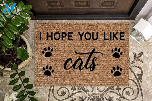 I Hope You Like Cats Doormat