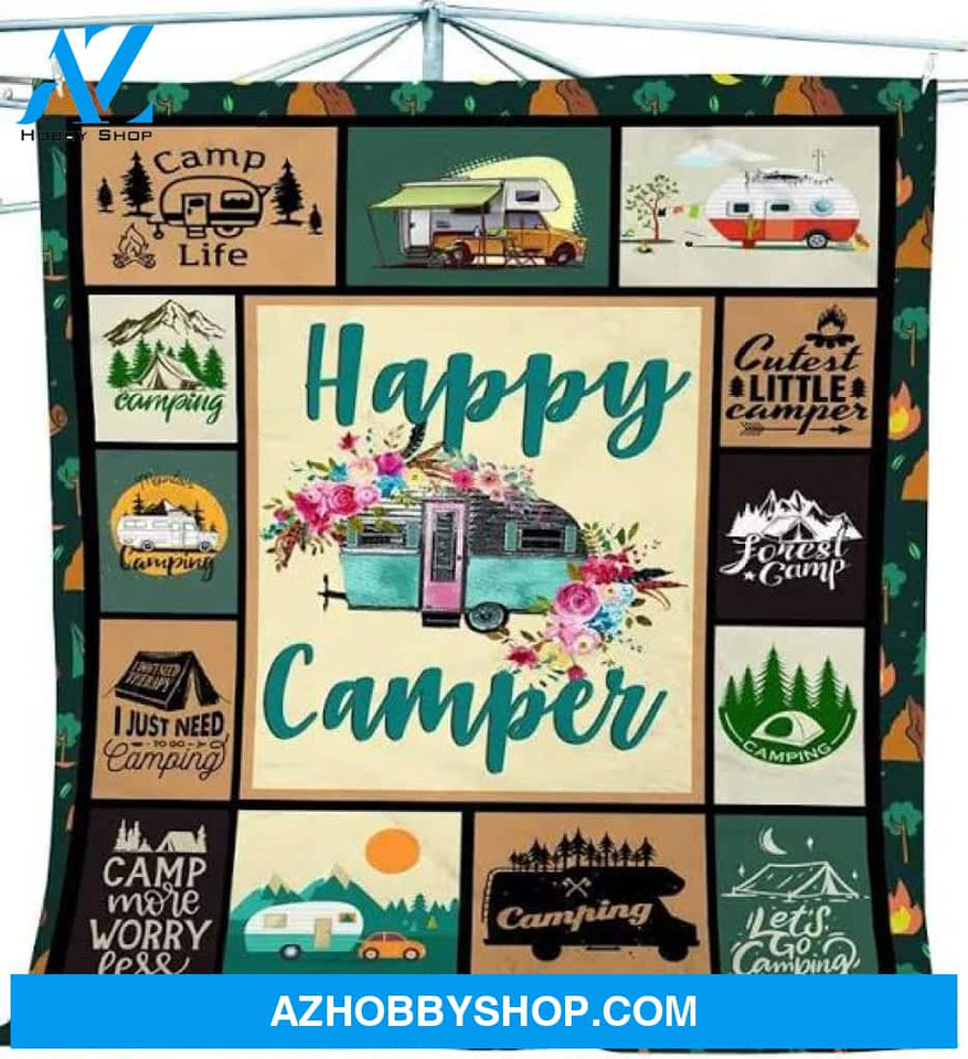 I Just Need To Go Camping Fleece Blanket Gift For People Home Decor Bedding Couch Sofa Soft And Comfy Cozy