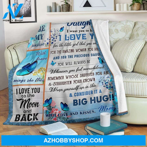 I Love You Fleece Blanket