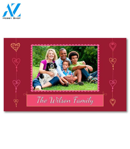 I Love You Photo Doormat - 18" x 30"