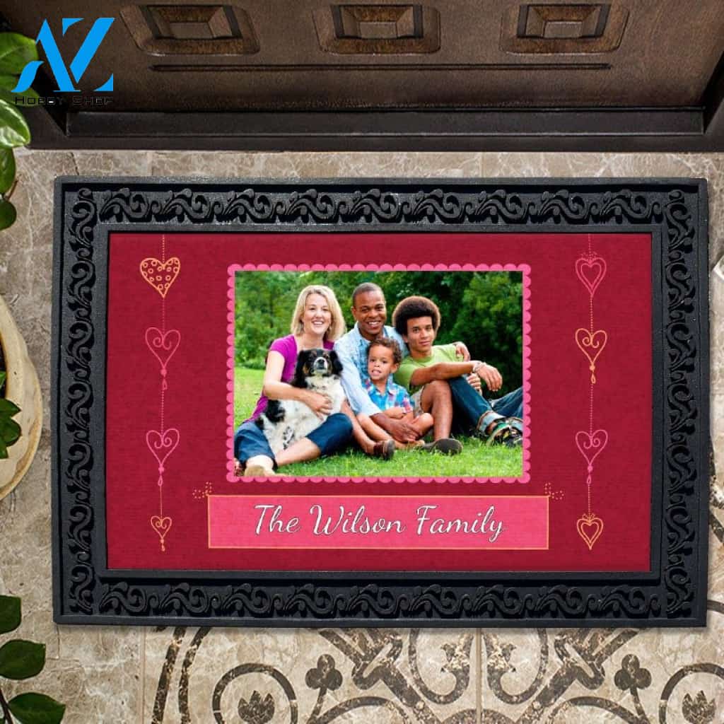 I Love You Photo Doormat - 18" x 30"