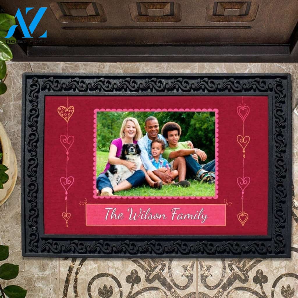 I Love You Photo Doormat - 18" x 30"