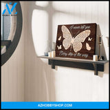 Zalooo I Never Left You Butterfly Wall Art Canvas