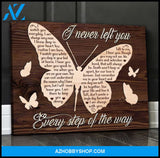 Zalooo I Never Left You Butterfly Wall Art Canvas