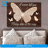 Zalooo I Never Left You Butterfly Wall Art Canvas