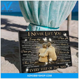 Zalooo I Never Left You Personalized Family Canvas Photo Wall Art Butterfly Decor