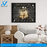 Zalooo I Never Left You Personalized Family Canvas Photo Wall Art Butterfly Decor