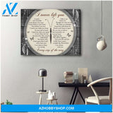 I Never Left You Poems Butterfly Canvas Wall Art, Canvas Decor