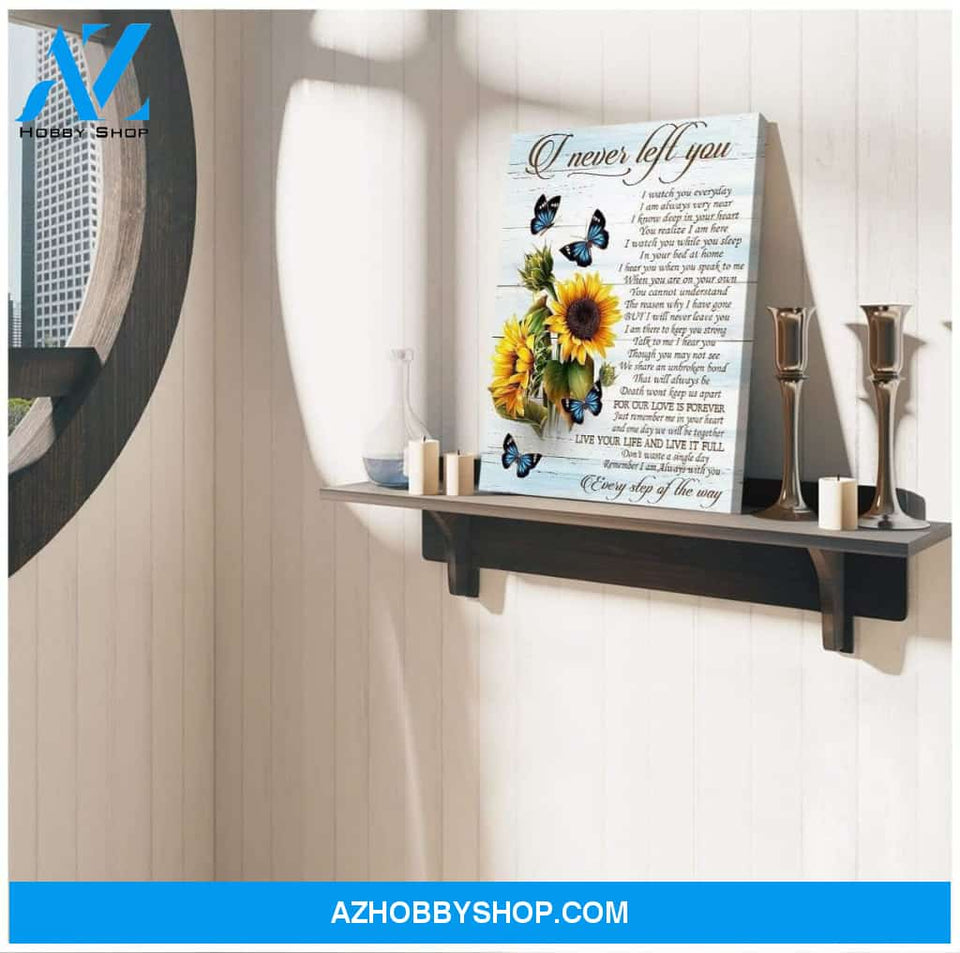 Zalooo I Never Left You V2 Butterfly Wall Art Canvas