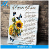 Zalooo I Never Left You V2 Butterfly Wall Art Canvas
