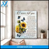 Zalooo I Never Left You V2 Butterfly Wall Art Canvas