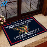  I Once Took A Solemn Oath To Defend The Constitution Door Mats