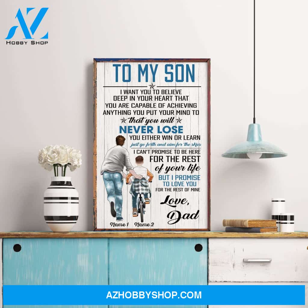 I Promise To Love You For The Rest Of My Life Poster & Canvas