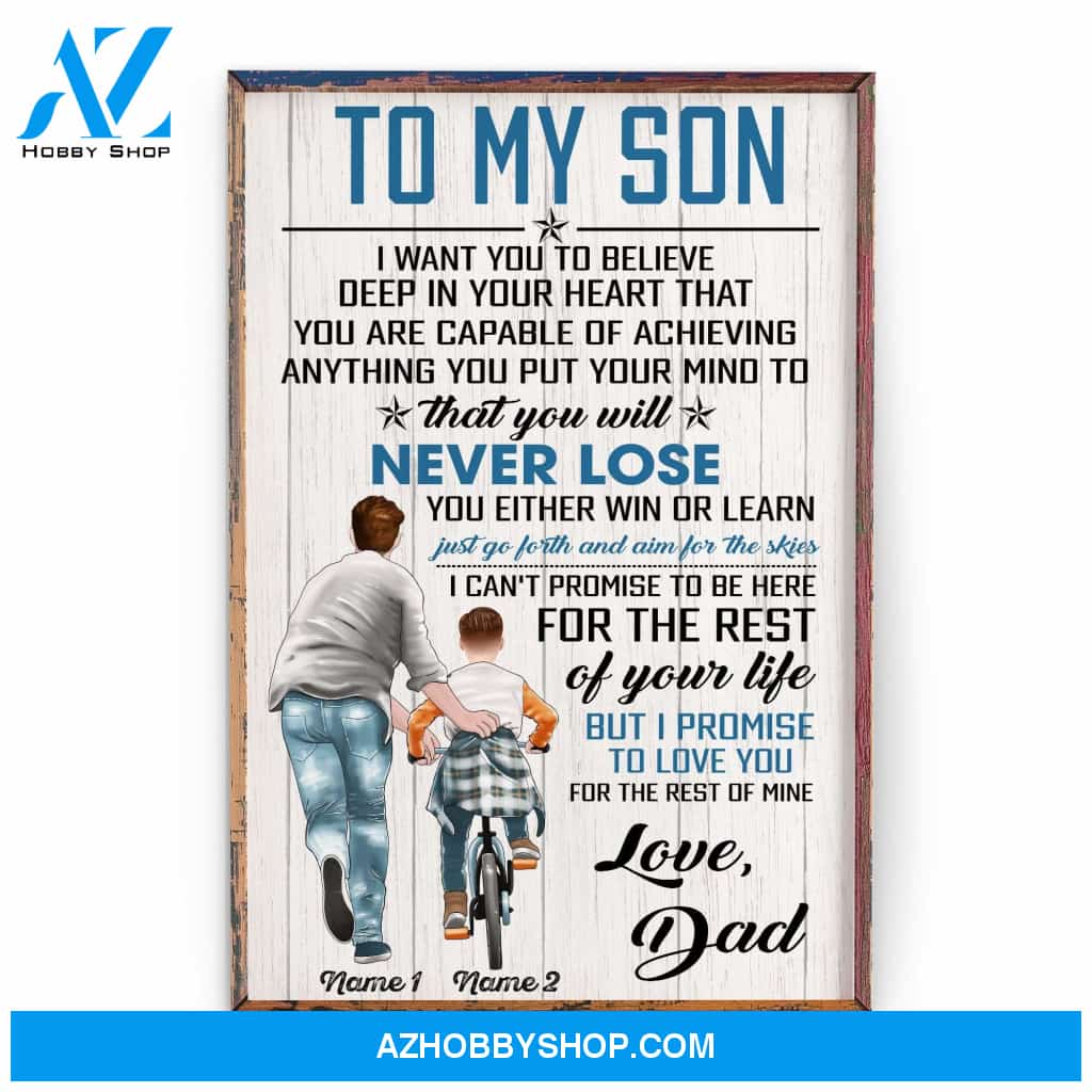I Promise To Love You For The Rest Of My Life Poster & Canvas