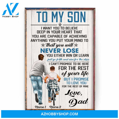 I Promise To Love You For The Rest Of My Life Poster & Canvas