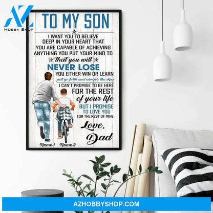 I Promise To Love You For The Rest Of My Life Poster & Canvas