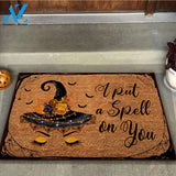 I Put A Spell On You - Witch Coir Pattern Print Doormat