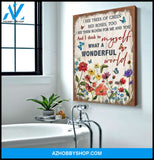 Zalooo I See Butterfly Wall Art Canvas