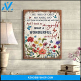 Zalooo I See Butterfly Wall Art Canvas