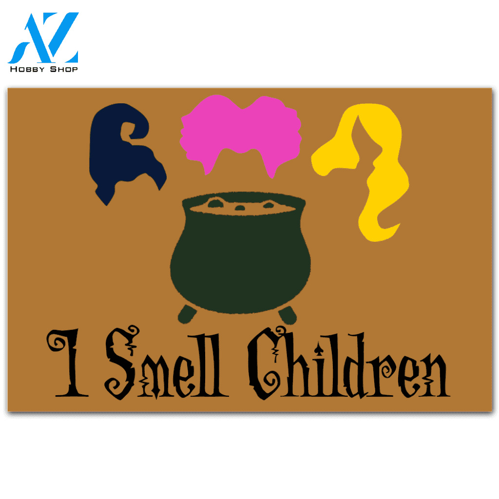 I Smell Children Funny Indoor And Outdoor Doormat Warm House Gift Welcome Mat Birthday Gift For Hallowen Lover
