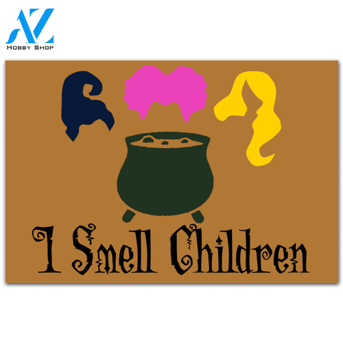 I Smell Children Funny Indoor And Outdoor Doormat Warm House Gift Welcome Mat Birthday Gift For Hallowen Lover